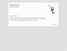 Tablet Screenshot of mardiwood.com
